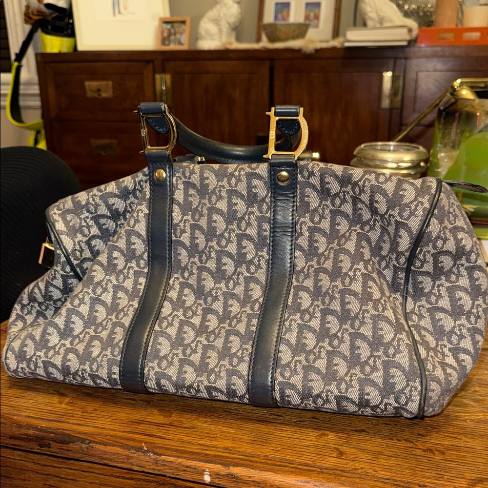 Christian Dior Monogram Boston Bag Trotter